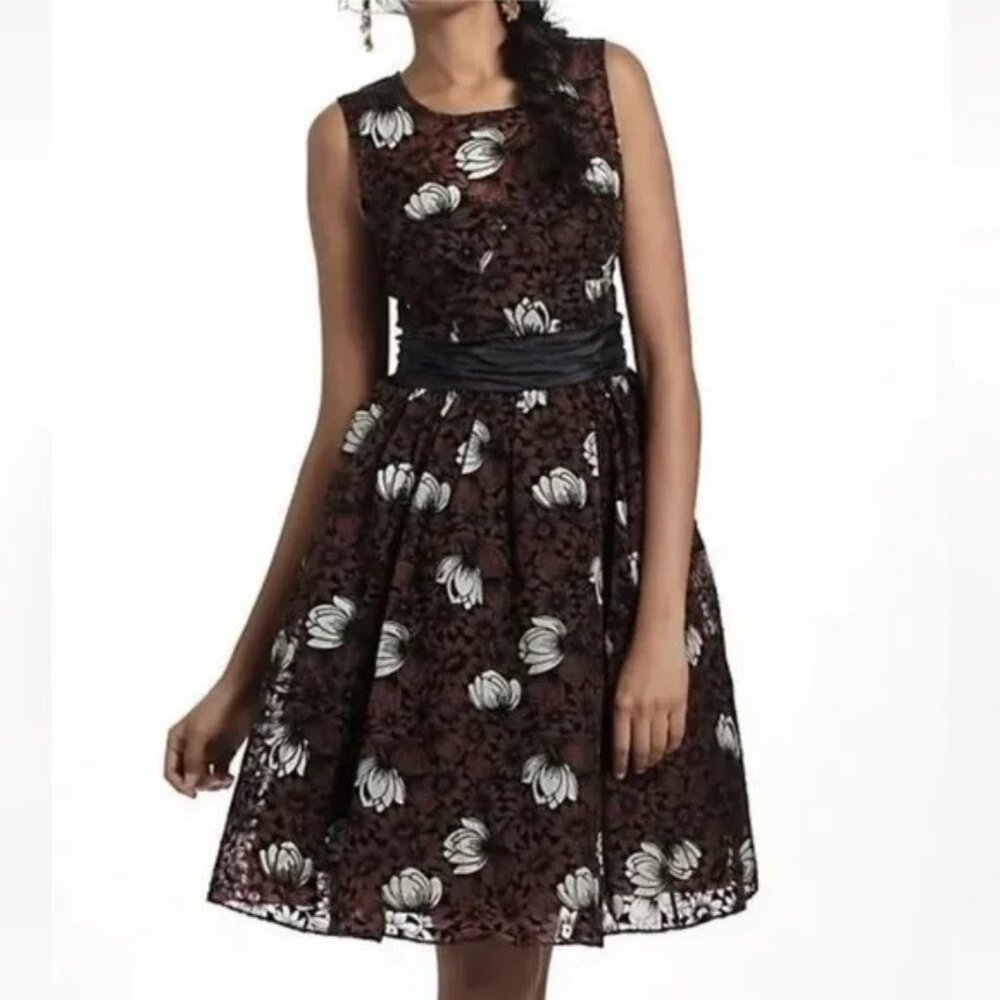 NEW Anthropologie Frock Chrysanthemum Dress 4